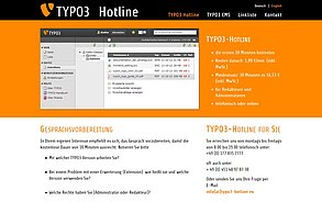 more information about our TYPO3 hotline