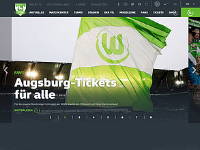 TYPO3 web site: VfL Wolfsburg