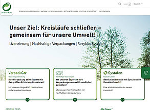 Website mit TYPO3: Der Grüne Punkt